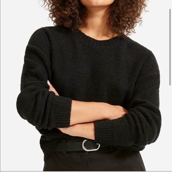 Everlane Sweaters - Everlane Black Boucle Sweater